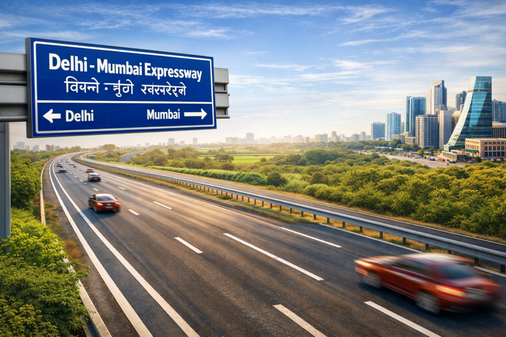 The Delhi–Mumbai Expressway: Paving the way for Haryana’s real estate boom.