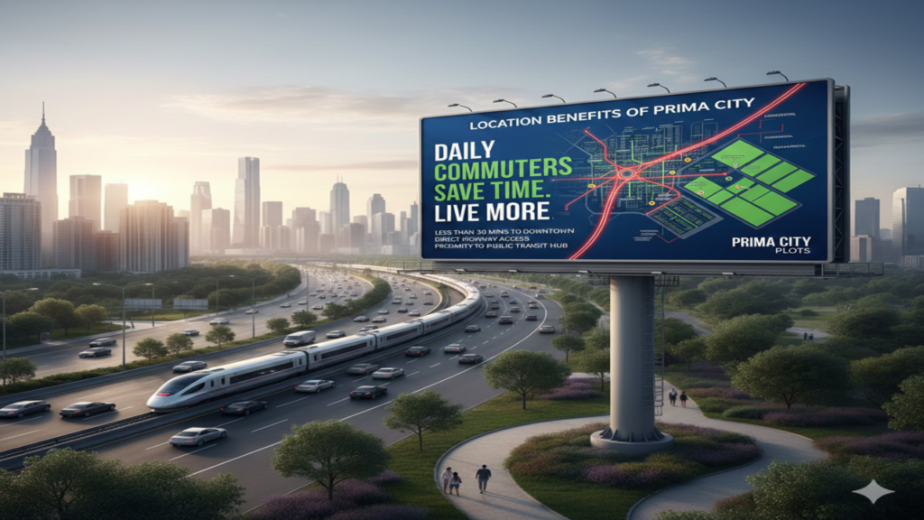 location benifits of prima city 2