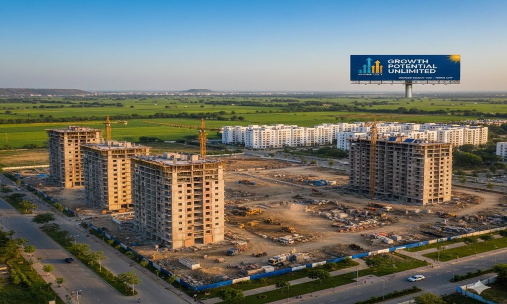 growth in prima city sector 22A rohtak