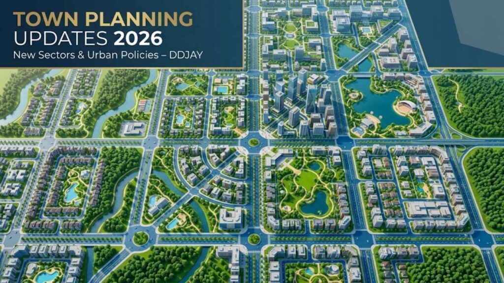 Town Planning Updates in Haryana 2026: New Sectors & Urban Policies (DDJAY Focus)